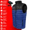 ActionHeat Buffalo Bills 5V Men's Colorblock Puffer Battery Heated Vest view 3