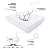 Sheex Elevated Performance Mattress Protector - Twin/TwinXL - Bright White view 3