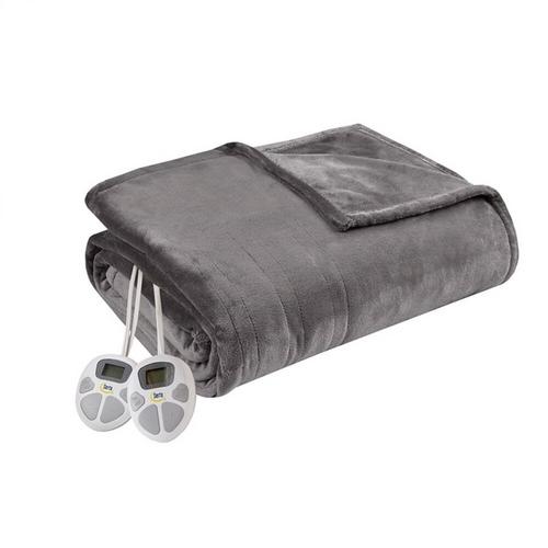 Serta Heated Plush Blanket - Full