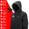 ActionHeat Kansas City Chiefs 5V Men's Softshell Battery Heated Jacket view 4