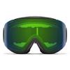 Smith Optics Women's Moment Goggles ChromaPop Everyday Green Mirror - Black Frame view 4