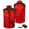 ActionHeat Kansas City Chiefs 5V Men's Colorblock Puffer Battery Heated Vest view 2