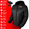 ActionHeat Cincinnati Bengals 5V Men's Puffer Battery Heated Jacket view 4