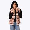 Mobile Warming Women's Upland Sherpa Long Printed Heated Vest view 1