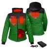 ActionHeat Philadelphia Eagles 5V Women's Colorblock Puffer Battery Heated Jacket view 2