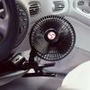 Zone Tech 12V Oscillating Cooling Fan with Mounting Hardware view 3