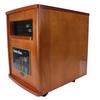 World Marketing Comfort Glow 8-Element Infrared Quartz Heater and Over Heat Protection - Oak view 2
