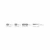 Smith Optics Lowdown 2 Sunglasses ChromaPop Polarized Bronze Mirror - Matte Gray Marble Frame view 4