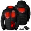 ActionHeat Cincinnati Bengals 5V Men's Puffer Battery Heated Jacket view 2