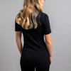 Merino Skins Unisex Short Sleeve Crew Neck - Black view 4