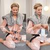 UTK Far Infrared Heating Pad for Neck Shoulder & Back Pain Relief - Brown view 3