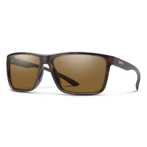 Smith Optics Riptide Sunglasses ChromaPop Polarized Brown - Matte Tortoise Frame