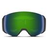 Smith Optics 4D MAG Goggles ChromaPop Sun Green Mirror - Black Frame view 4