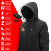 ActionHeat Cleveland Browns 5V Men's Softshell Battery Heated Jacket view 4