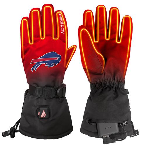 ActionHeat Buffalo Bills 5V Battery Heated Gloves