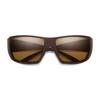 Smith Optics Guide's Choice Sunglasses ChromaPop Glass Polarized Brown - Matte Tortoise Frame view 1