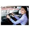 Zone Tech 12V Car Steering Wheel Plush Heated Cover - Classic Black view 5