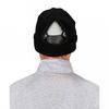 Ergodyne N-Ferno 6811ZI Zippered Rib Knit Beanie Hat (Bump Cap Included) - Black view 2