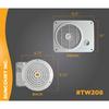 Suncourt ThruWall Room to Room Fan Hard Wire view 5