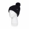 Heat Holders Women's Arden Ribbed Knit Roll Up Hat with Pom Pom view 4