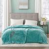 Beautyrest 100% Polyester Solid Microlight Reversible Heated Blanket - Full view 1