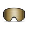 Smith Optics Preview Goggles ChromaPop Sun Black Gold Mirror - Black Frame view 2