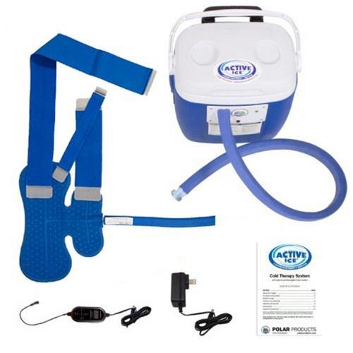 Polar Products Active Ice 3.0 Broad Coverage Shoulder and Upper Arm Cold Therapy System, 16-Quart Cooling Reservoir