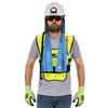 Ergodyne Chill-Its 6687 Economy Dry Evaporative Cooling Vest - Lime view 3