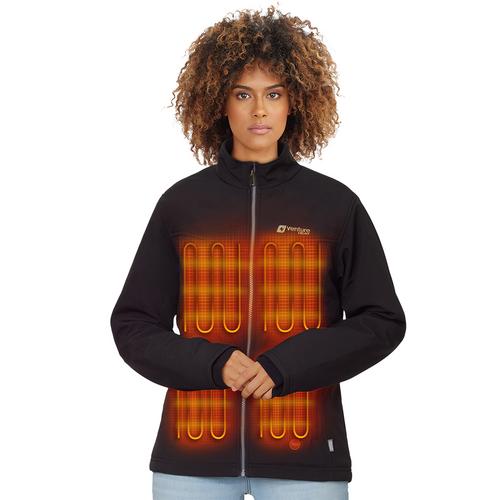 Venture Heat 7V Women's Bluetooth Softshell Battery Heated Jacket