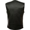Milwaukee Leather Men's Collarless Snap/Zip Front Club Vest view 1