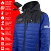 ActionHeat Buffalo Bills 5V Men's Colorblock Puffer Battery Heated Jacket view 4