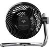 Vornado Pivot6 Whole Room Air Circulator Fan with 4 Speeds, Remote Control, Rotating Axis - Black view 1