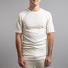 Merino Skins Unisex Short Sleeve Crew Neck - White view 1