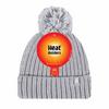 Heat Holders Women's Arden Ribbed Knit Roll Up Hat with Pom Pom view 1