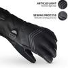 Dr.Warm Unisex Waterproof Electric Battery Heated Leather Gloves view 3