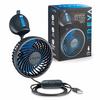 O2 Cool Treva 3.5 Inch USB Powered Fan with Suction Cup - Black view 1