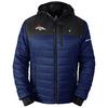 ActionHeat Denver Broncos 5V Men's Colorblock Puffer Battery Heated Jacket view 1