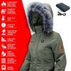 Open Box ActionHeat 5V Women's Battery Heated Parka Jacket view 3