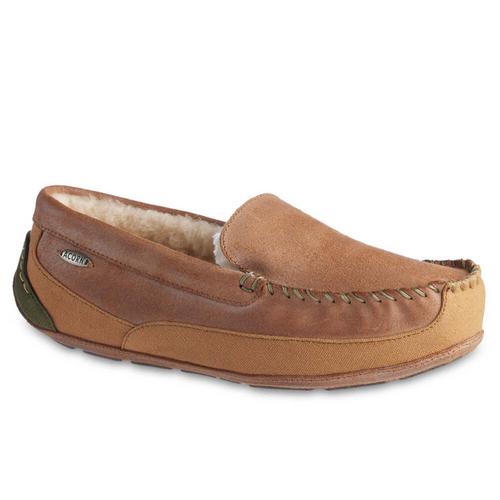 Acorn Men's Hamilton Suede Driving Moccasin Slippers