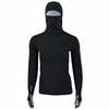 Seirus Women's Heatwave Body Mapped Base Layer Quick Hoodie Top view 1