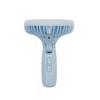 Sunpentown Rechargeable Personal Hand-Held Fan with LED Light - Blue view 3