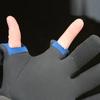 Glacier Glove Pro Angler Slit Finger Gloves - Black view 2