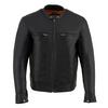 Milwaukee Leather Men's Cool-Tec Leather Scooter Style Motorcycle Jacket with Liner view 8