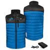 ActionHeat Detroit Lions 5V Men's Colorblock Puffer Battery Heated Vest view 6