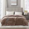 Beautyrest 100% Polyester Solid Microlight to Solid Microlight Heated Blanket - Full view 2