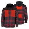 Mobile Warming Men's Flannel Hoodie Heated Jacket view 6