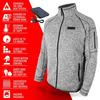 Open Box ActionHeat 5V Men's Battery Heated Sweater Jacket view 4