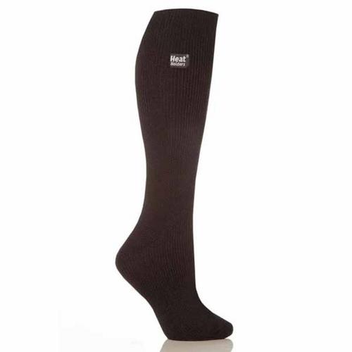 Heat Holders Women's Ashley Original Solid Long Socks - Black