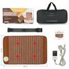 UTK Infrared Heating Pad for Pain Relief with Photon and Full Tourmaline Beads - Brown view 5
