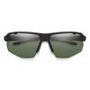 Smith Optics Resolve Sunglasses ChromaPop Polarized Gray Green - Matte Black Frame view 1